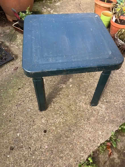 Photo of free Small plastic table (Storrs S6) #2