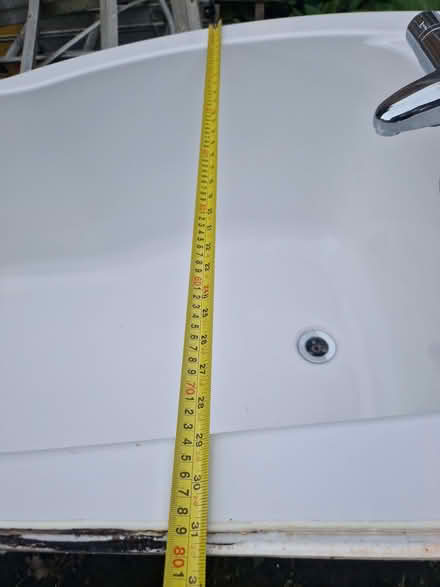 Photo of free P-Shaped Bath with Accessories (Gidea Park RM2) #3