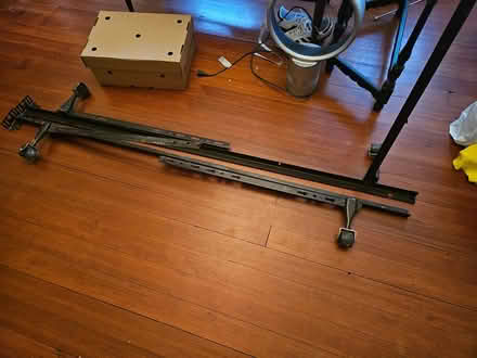 Photo of free queen/full metal bed frame (Roxbury) #1