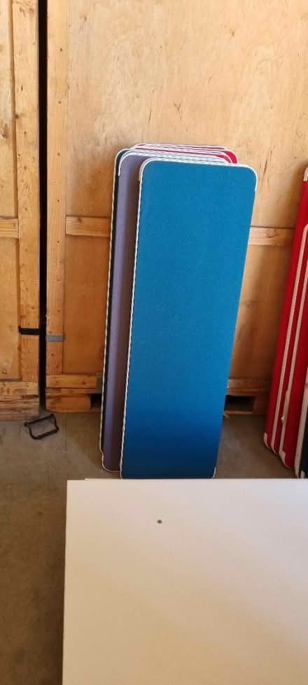 Photo of free Multiple coloured desk divider (Twyford RG10) #1