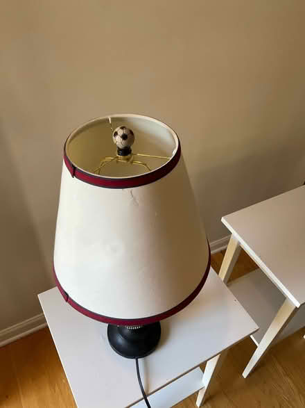 Photo of free Boy’s table lamp and shade (Wheaton) #3