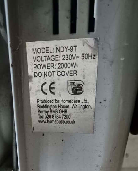 Photo of free Oil filled electric radiator (Slough central SL1) #2