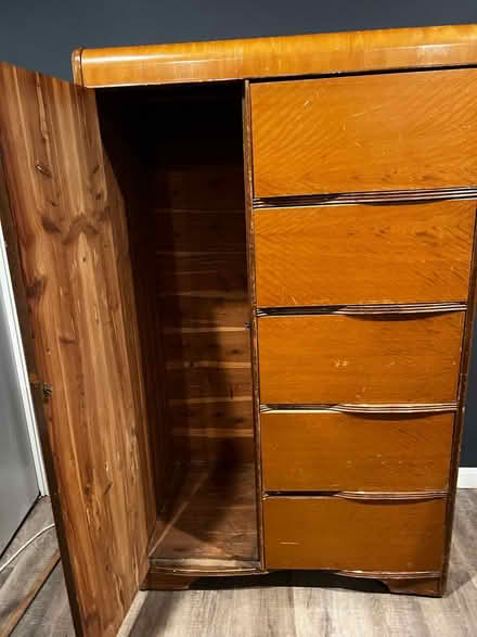 Photo of free Rehoming: Solid Wood wardrobe (Ellicott City) #2