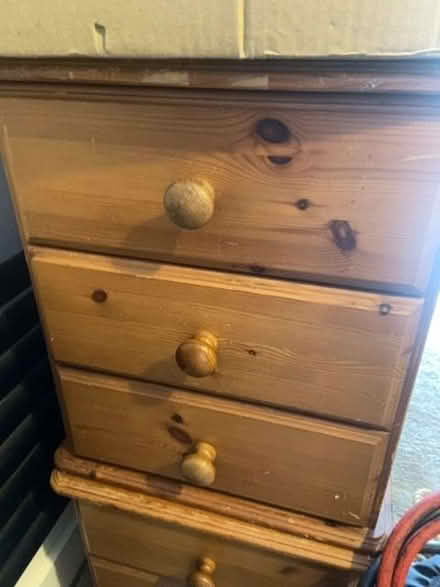 Photo of free Large Chest of Drawers / 2 Bedside Sets of Drawers (TN23) #2