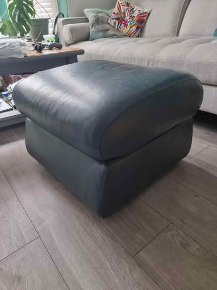 Photo of free Blue foot stool (Aigburth L17) #1