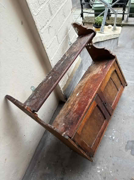 Photo of free Small wooden kitchen cabinet (SE24) #3