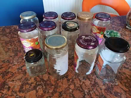 Photo of free Glass jars with lids (Moulsoe MK16) #1