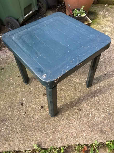 Photo of free Small plastic table (Storrs S6) #1