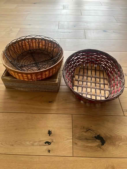 Photo of free Selection of baskets (Stepney E1) #1