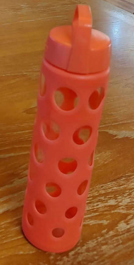 Photo of free Glass water bottle with sleeve ((south) Central Park - Denver) #1