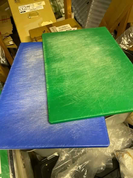 Photo of free Plastic chopping boards well used (Se288 8fx) #1