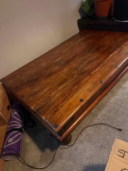 Photo of free Large coffee table (Lea Industrial Estate AL5) #1