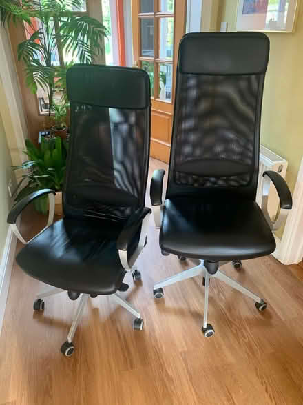 Photo of free Ikea Markus office chairs (Hoddesdon, EN11) #1