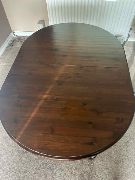 Photo of free Solid wood extendable dining table (North Baddesley SO52) #1