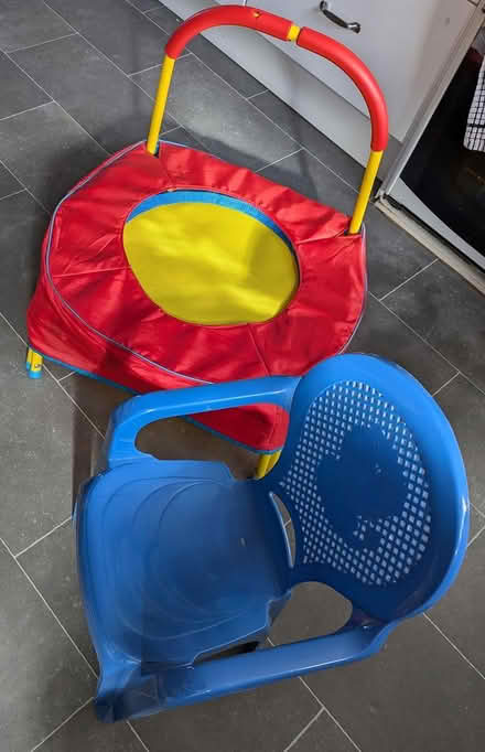 Photo of free Toddler's trampoline and chair (Charnock S12) #1