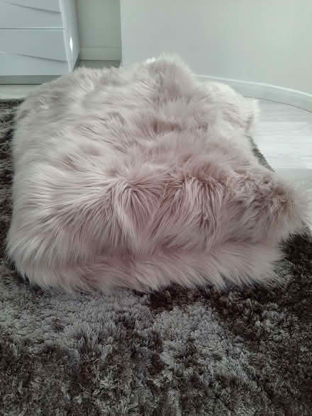 Photo of free Faux fur throw from NEXT. (Tottenham N18) #1