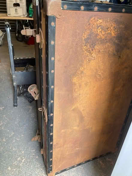 Photo of free Very old metal trunk (Honiton central) #4