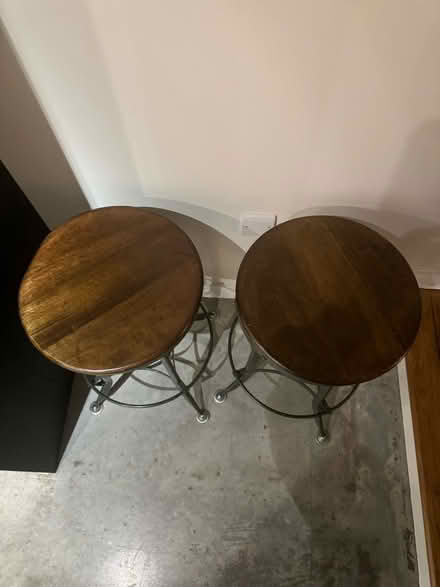 Photo of free Bar Stools x 2 Restoration Hardware (Sw114da) #4