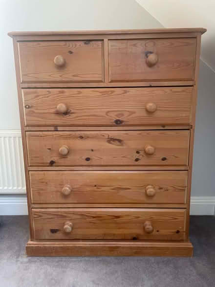 Photo of free Large wooden chest of drawers (Hove Station area BN3) #1