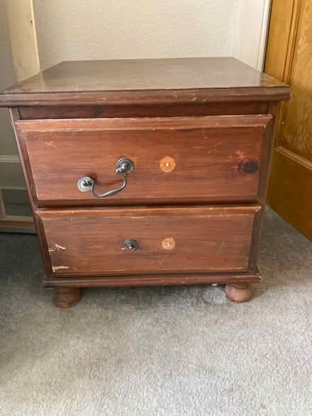 Photo of free Two drawer chest (Prestonfield EH16) #1