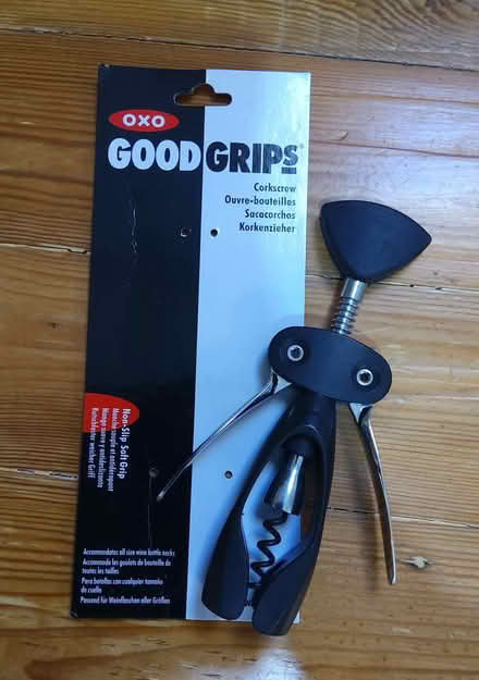 Photo of free Corkscrew (as new) Oxo Good Grip butterfly style (Stokegorse SY7) #1
