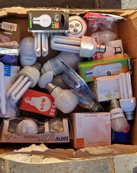 Photo of free Box of Mixed Light Bulbs (Orpington) #1