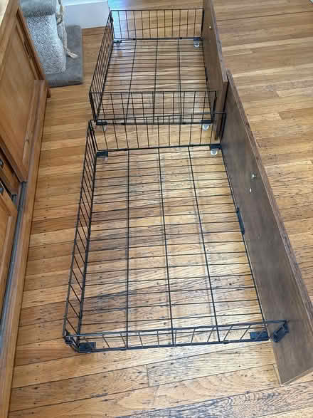 Photo of free Wire/Wood Wheeled Storage Drawers (San Rafael) #2