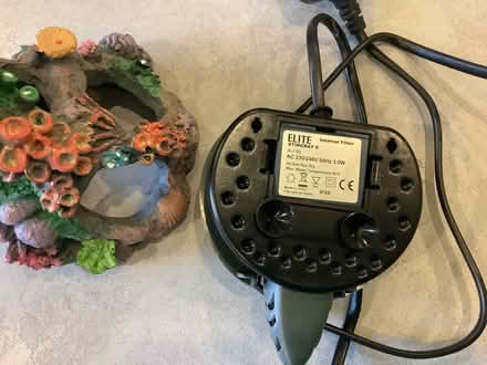 Photo of free Fish filter and ornament (Chorley SK9) #2