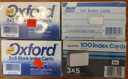 Photo of free Rolodex, Index cards, calculators ((south) Central Park - Denver) #3