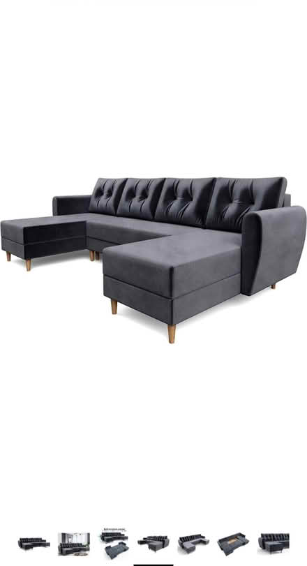 Photo of free Grey U shape sofa (Shiregreen S5) #4
