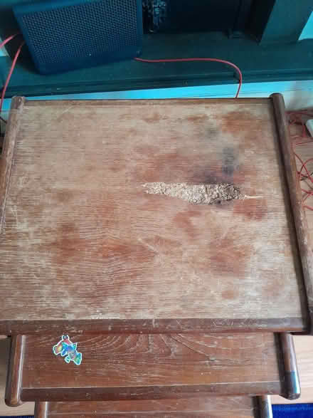 Photo of free Three small side table need upcycling (Cardonald G52) #4