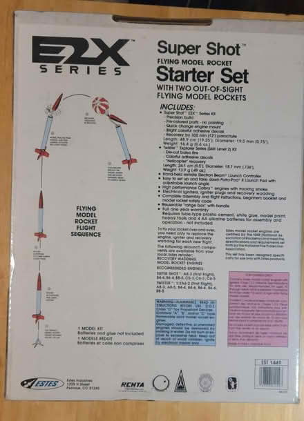 Photo of free Estes Flying Model Rocket Starter (Beacon Hill, Boston) #2