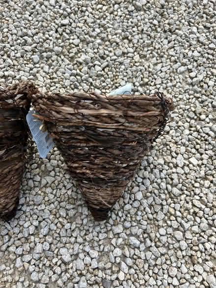 Photo of free 3 x 12” conical hanging baskets (Cookham Dean SL6) #3