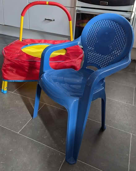 Photo of free Toddler's trampoline and chair (Charnock S12) #3