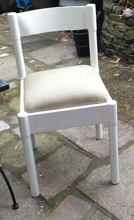 Photo of free 4 x wooden dining chairs (Little Hallam DE7) #2