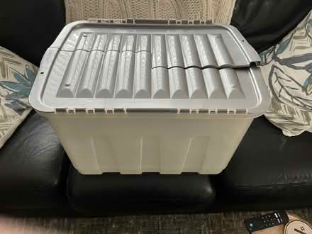 Photo of free Plastic storage box (Hulme Walfield CW12) #3