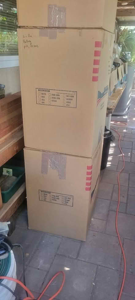 Photo of free 11 Heavy Duty Barrel Boxes (Hayward Hills) #1