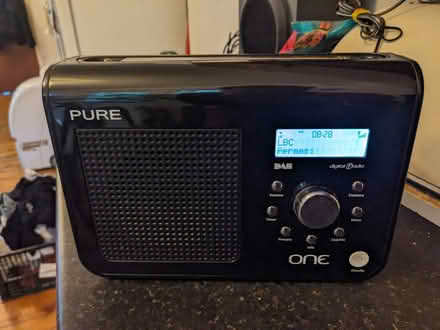 Photo of free DAB radio stuck on LBC (Turnpike Lane N15) #1