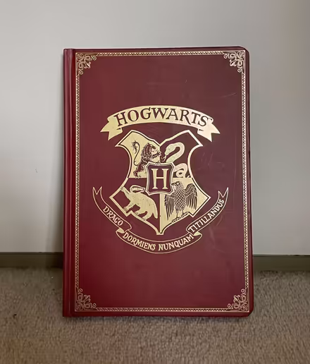 Photo of free A5 Hogwarts Notebook (Knebworth SG3) #1
