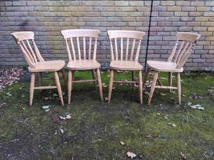 Photo of free Wooden chairs (Central Wokingham RG40) #1