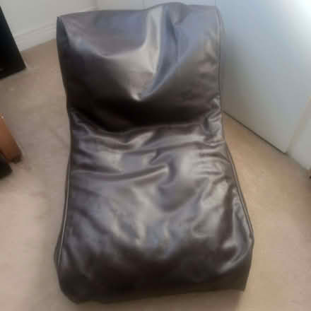Photo of free Brown Faux Leather beanie chair (Eastcote HA4) #1