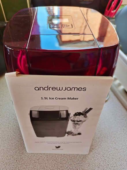 Photo of free 1.5L Andrew James ice cream maker (Whoberley CV5) #1