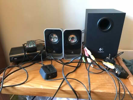 Photo of free Logitech LS21 speakers (St Julians AL1) #1