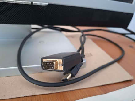 Photo of free 23" VGA Monitor with HDMI adapter (New Harbour PA4) #2