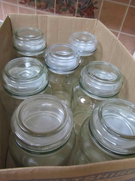 Photo of free Glass Storage Jars (Stockport SK1) #1