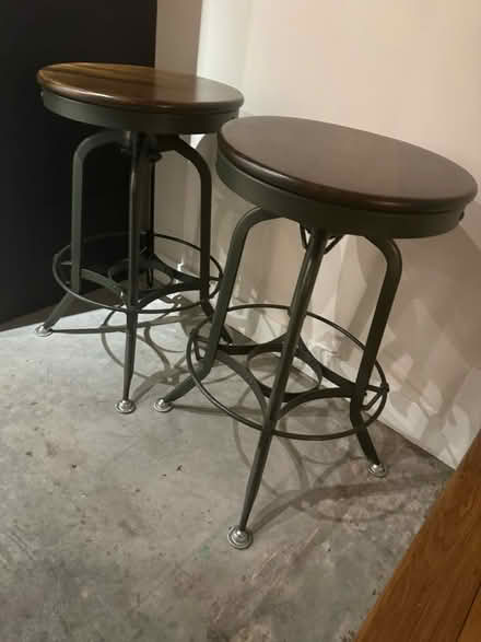 Photo of free Bar Stools x 2 Restoration Hardware (Sw114da) #2