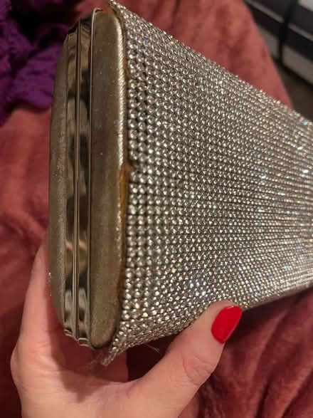Photo of free Silver Sparkly Clutch Bag (Southfields SW18) #4