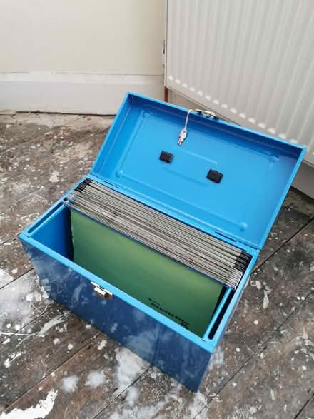 Photo of free Locking metal filing box (West Worthing) #2