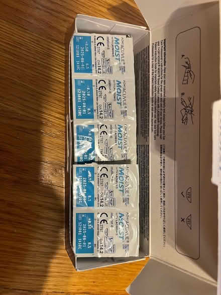 Photo of free Disposable contact lenses (Porter Square) #1