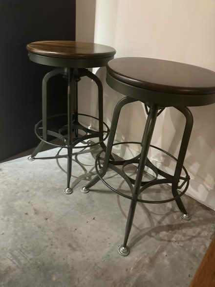Photo of free Bar Stools x 2 Restoration Hardware (Sw114da) #3